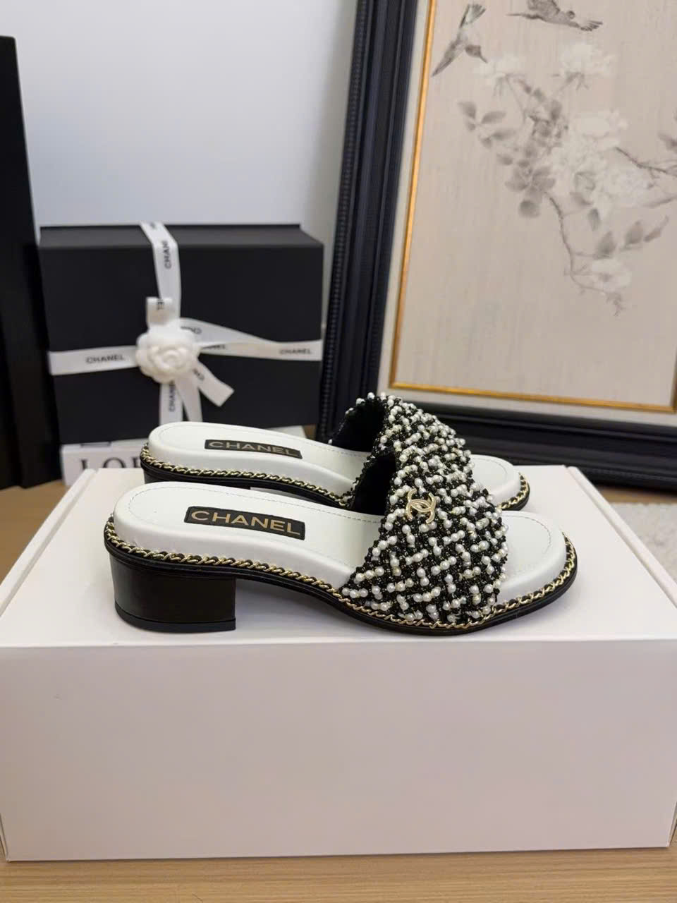 (1:1 replica) Chanel C Logo Women s Sandal New Arrivals