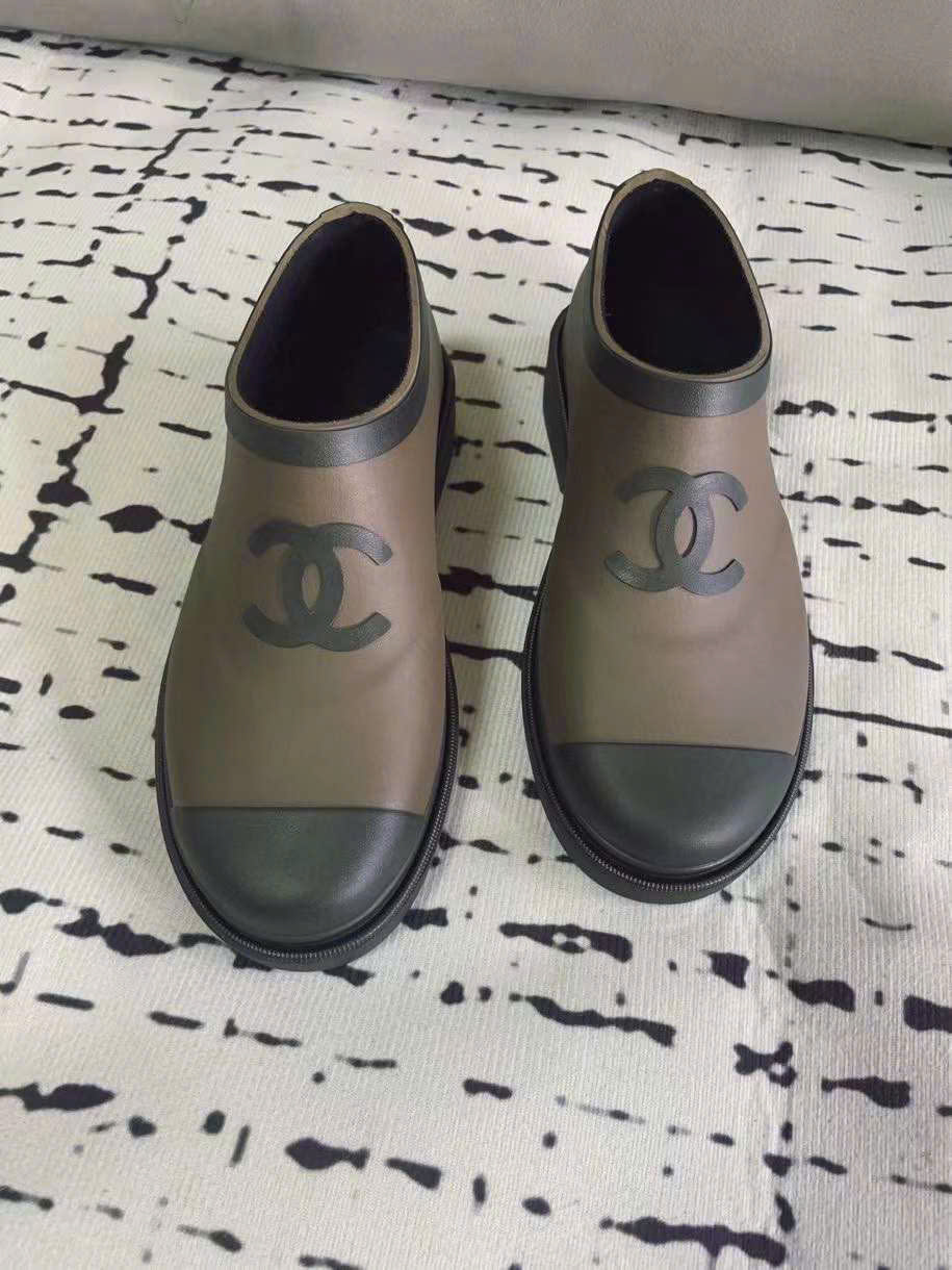 (1:1 replica) Chanel Rainny Rubber Shoes