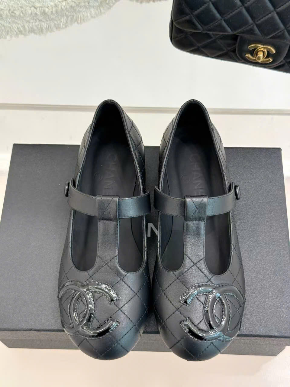 (1:1 replica) Chanel Ballet C Logo Women s Shoes
