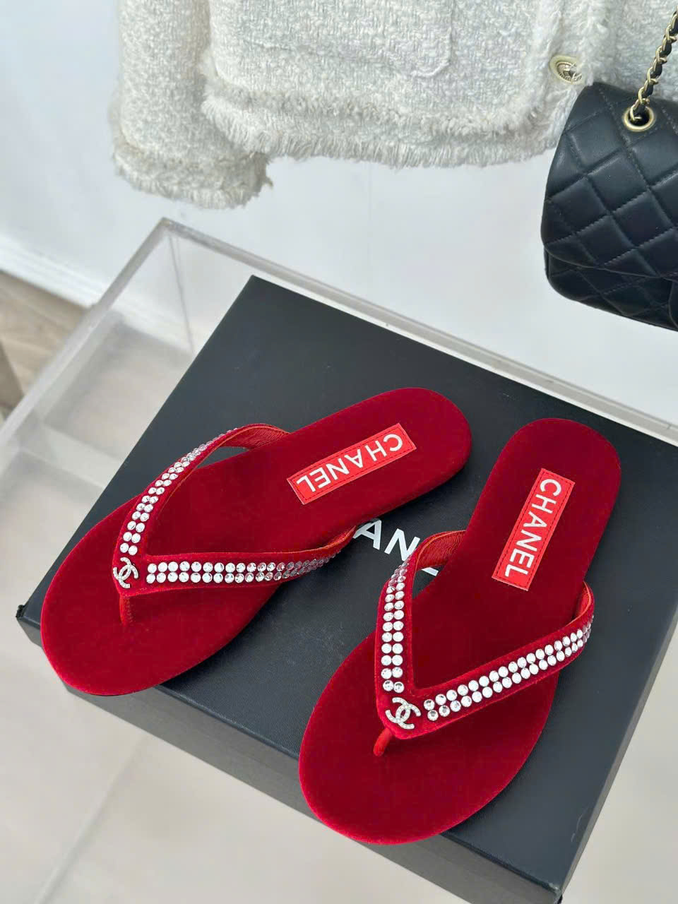 (1:1 replica) Chanel Women s Flip Flops Thongs