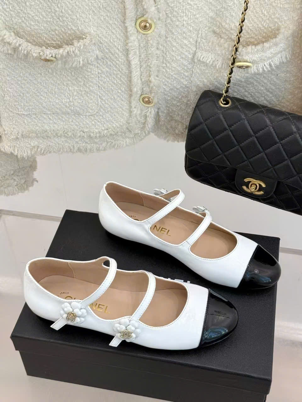 (1:1 replica) Chanel Marry Jane Vinatges Shoes