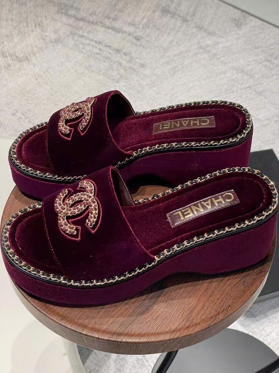 (1:1 replica) Chanel C Logo Sandals Summer 2025