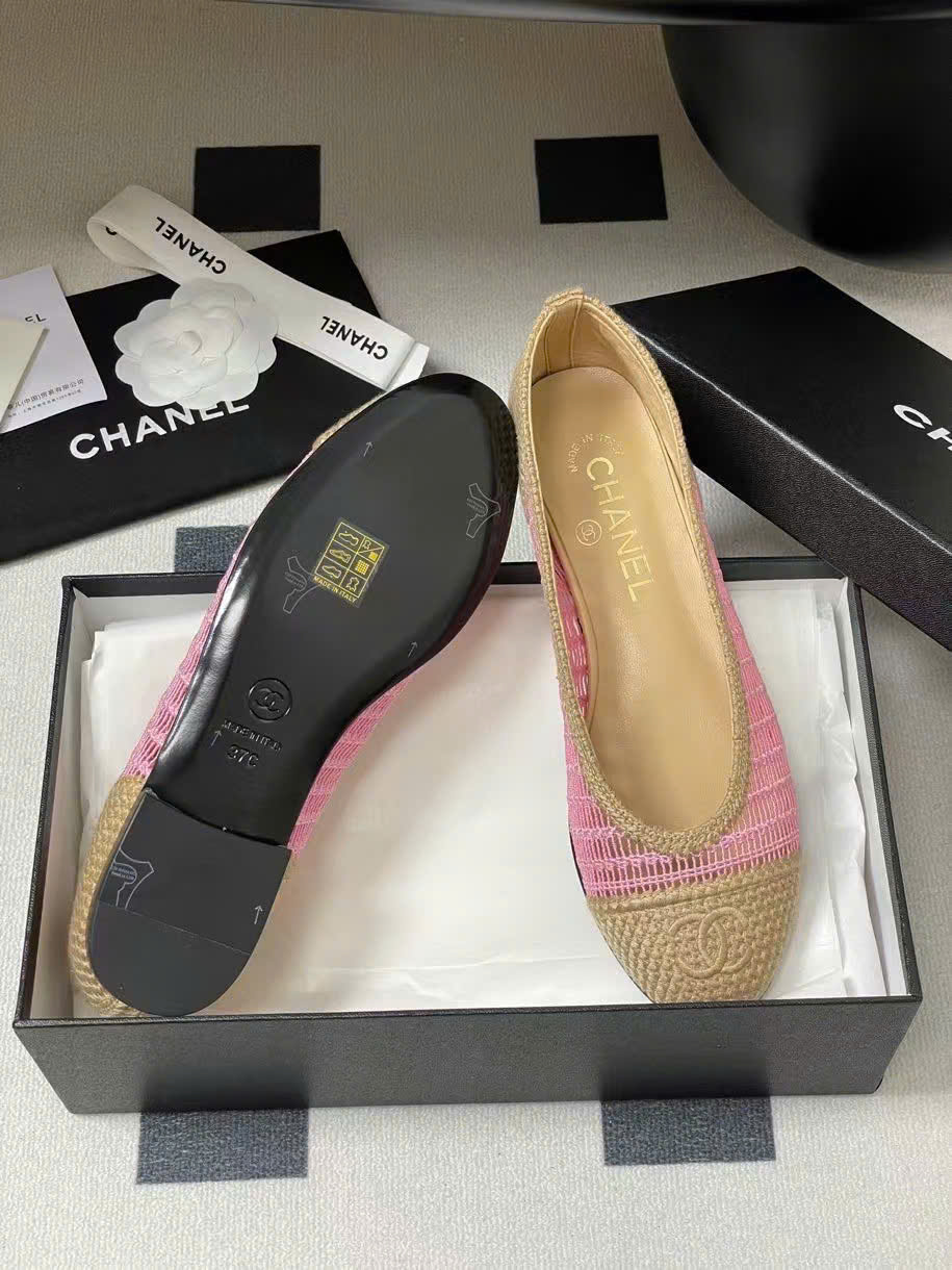 (1:1 replica) Chanel C-Logo Summer Shoes 2025