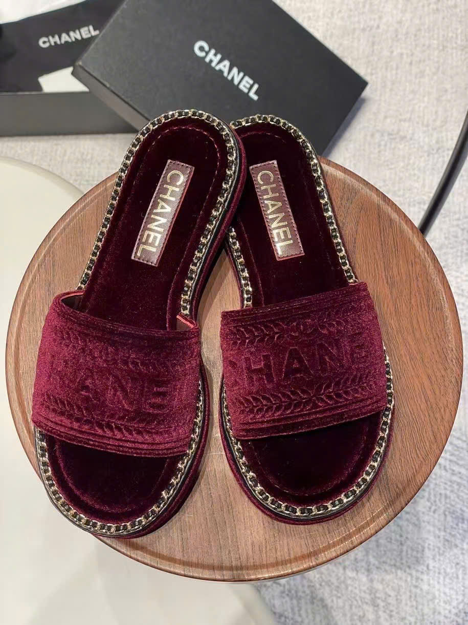(1:1 replica) Chanel Slipper Women s Slide