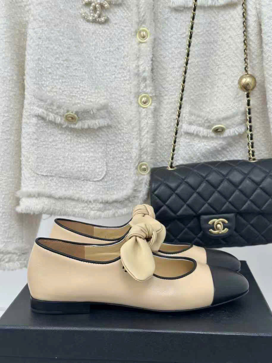 (1:1 replica) Chanel Leather Pumps Shoes
