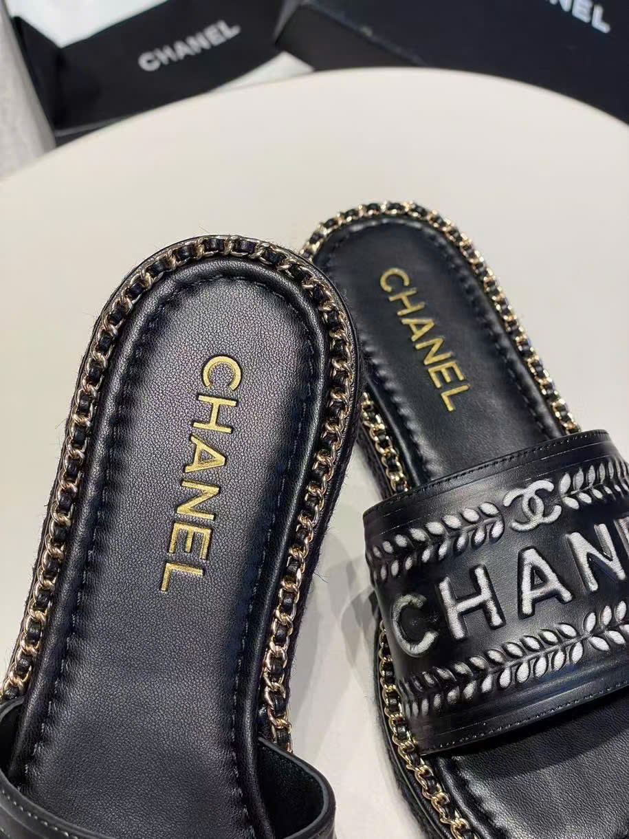 (1:1 replica) Chanel Slipper Women s Slide