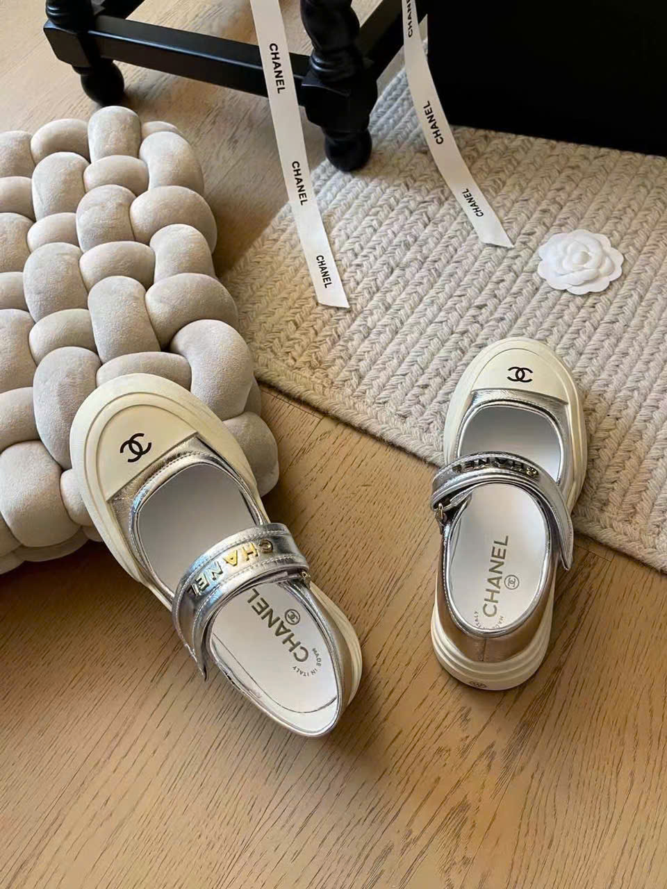 (1:1 replica) Chanel TPU C Logo Women Shoes