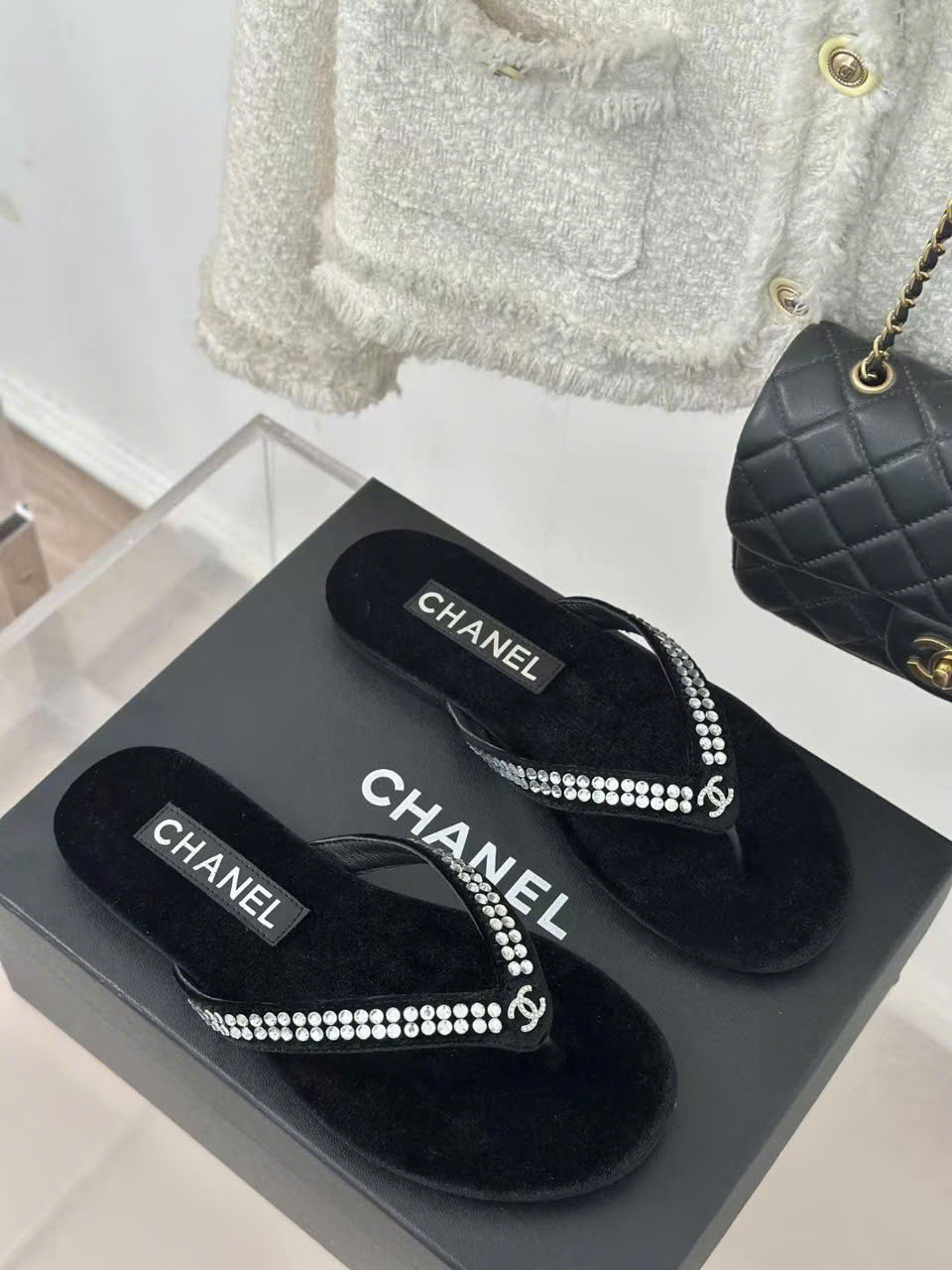 (1:1 replica) Chanel Women s Flip Flops Thongs