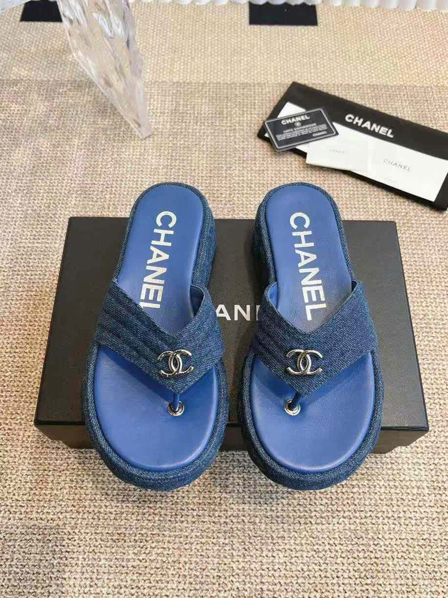 (1:1 replica) Chanel C Logo Women s Slippers