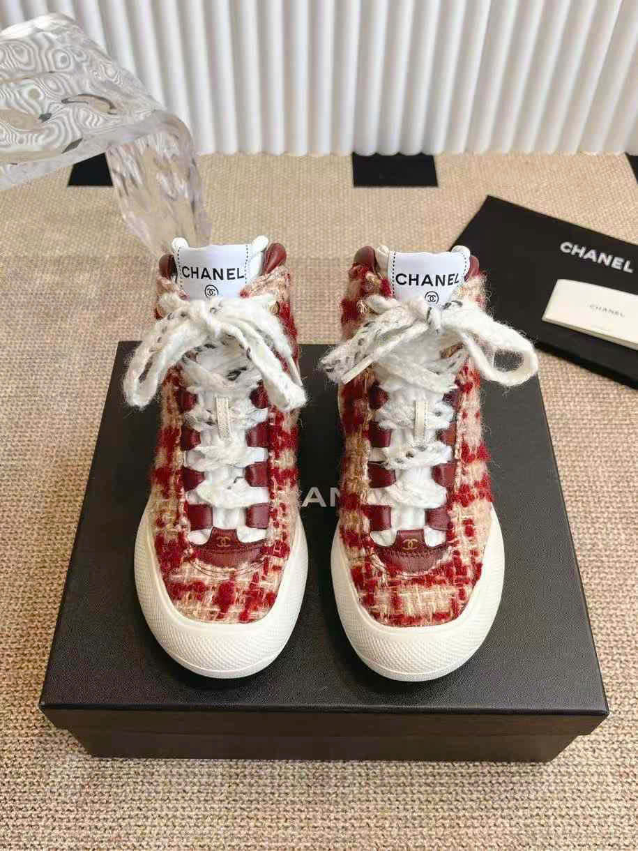 (1:1 replica) Chanel Sneakers C Logo Women s Shoes