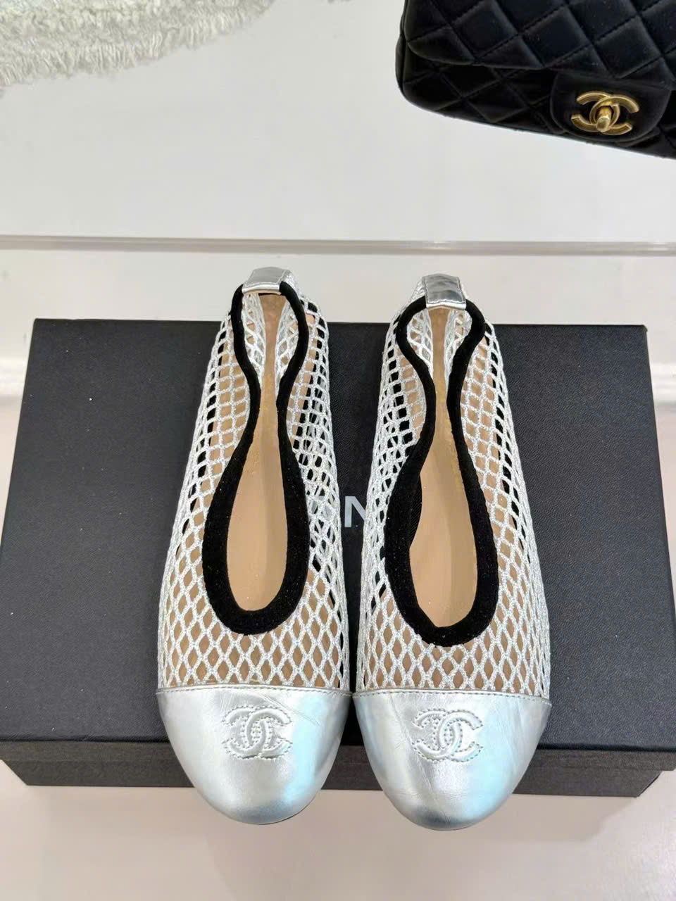 (1:1 replica) Chanel C Logo Women s Summer Shoes
