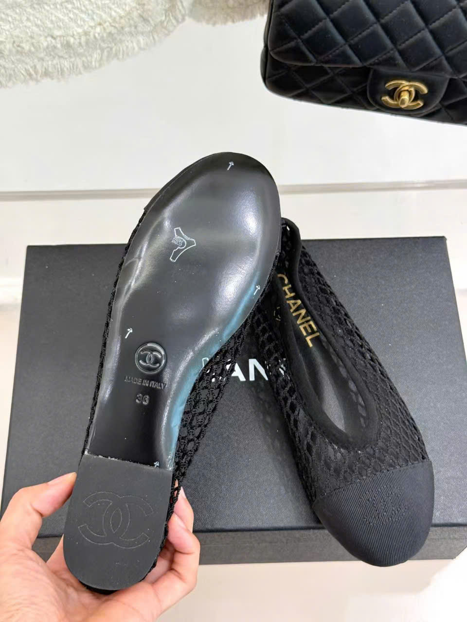 (1:1 replica) Chanel C Logo Women s Summer Shoes