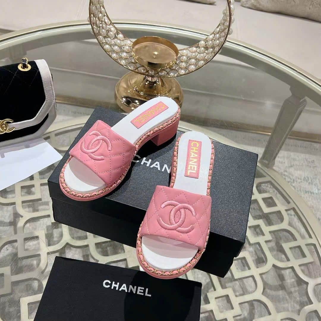 (1:1 replica) Chanel C Logo Women s Sandals