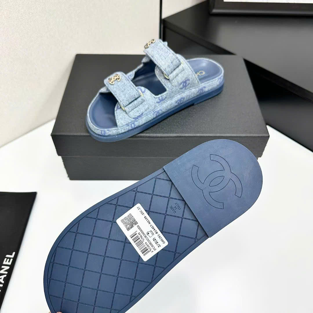 (1:1 replica) Chanel Women s Slipper Sandals Summer 2025