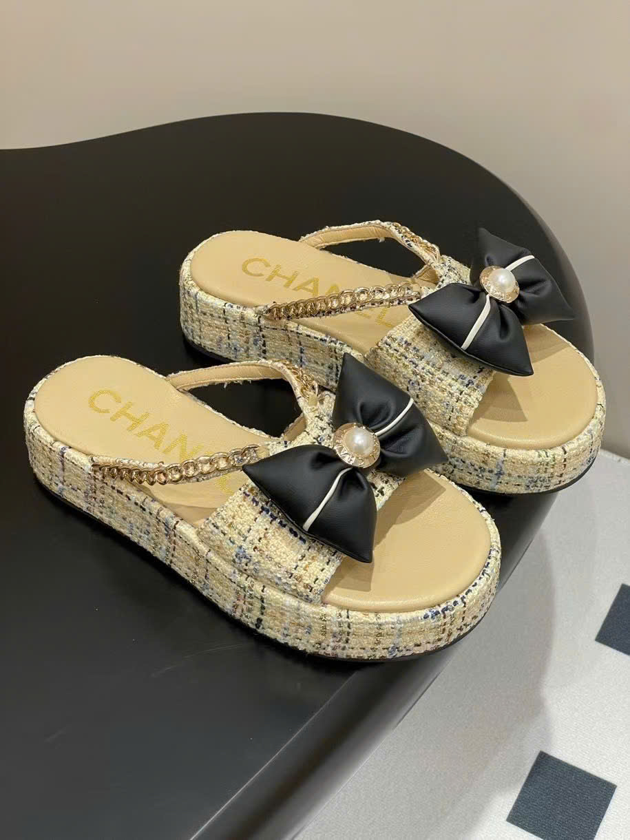 (1:1 replica) Chanel Vintage Sandals New Arrivals