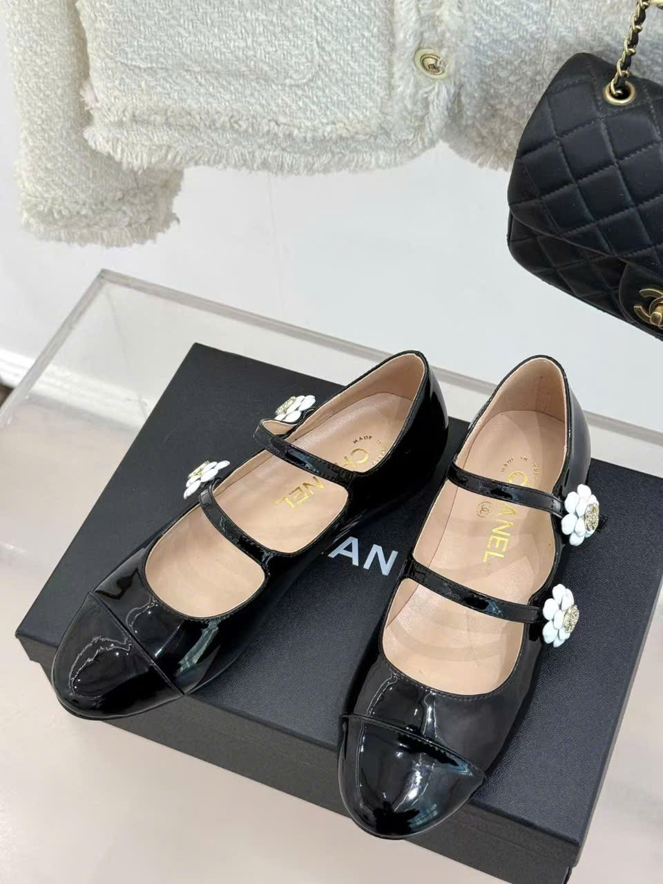 (1:1 replica) Chanel Marry Jane Vinatges Shoes