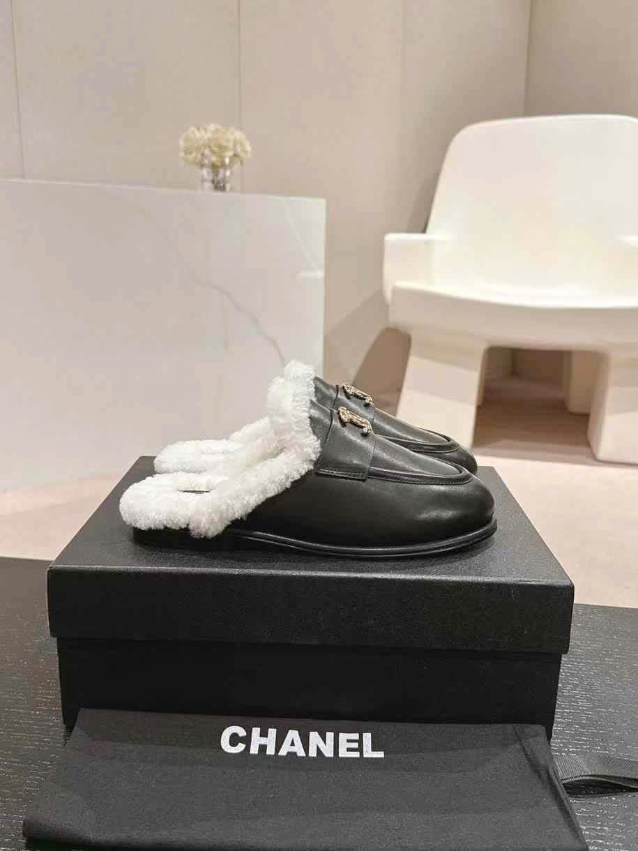 (1:1 replica) Chanel Open Back Shoes