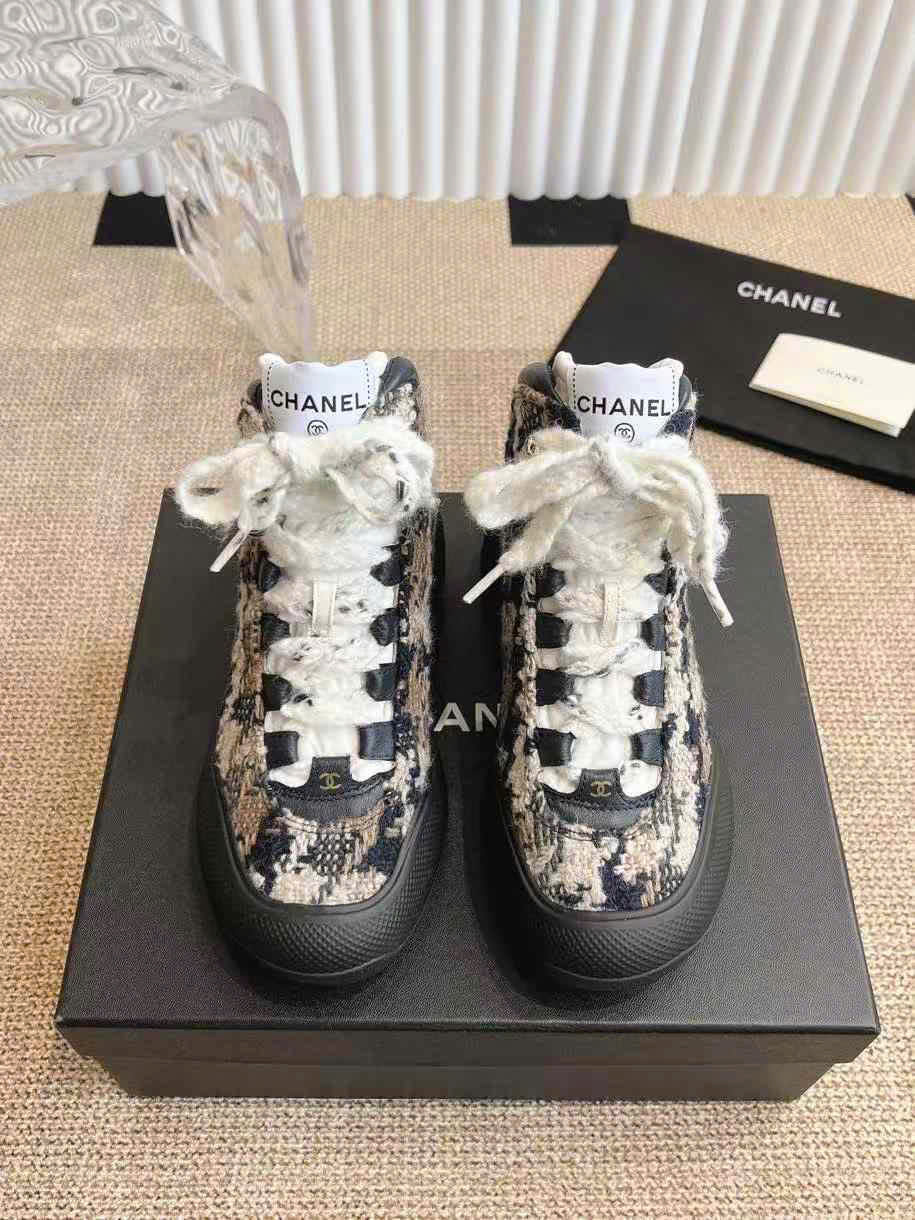 (1:1 replica) Chanel Sneakers C Logo Women s Shoes