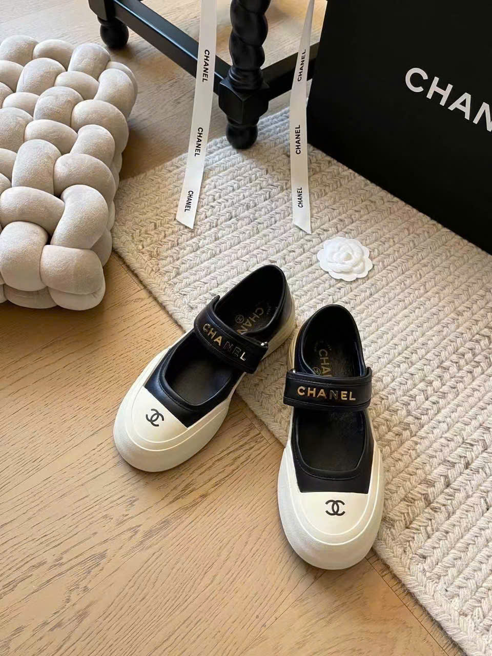 (1:1 replica) Chanel TPU C Logo Women Shoes