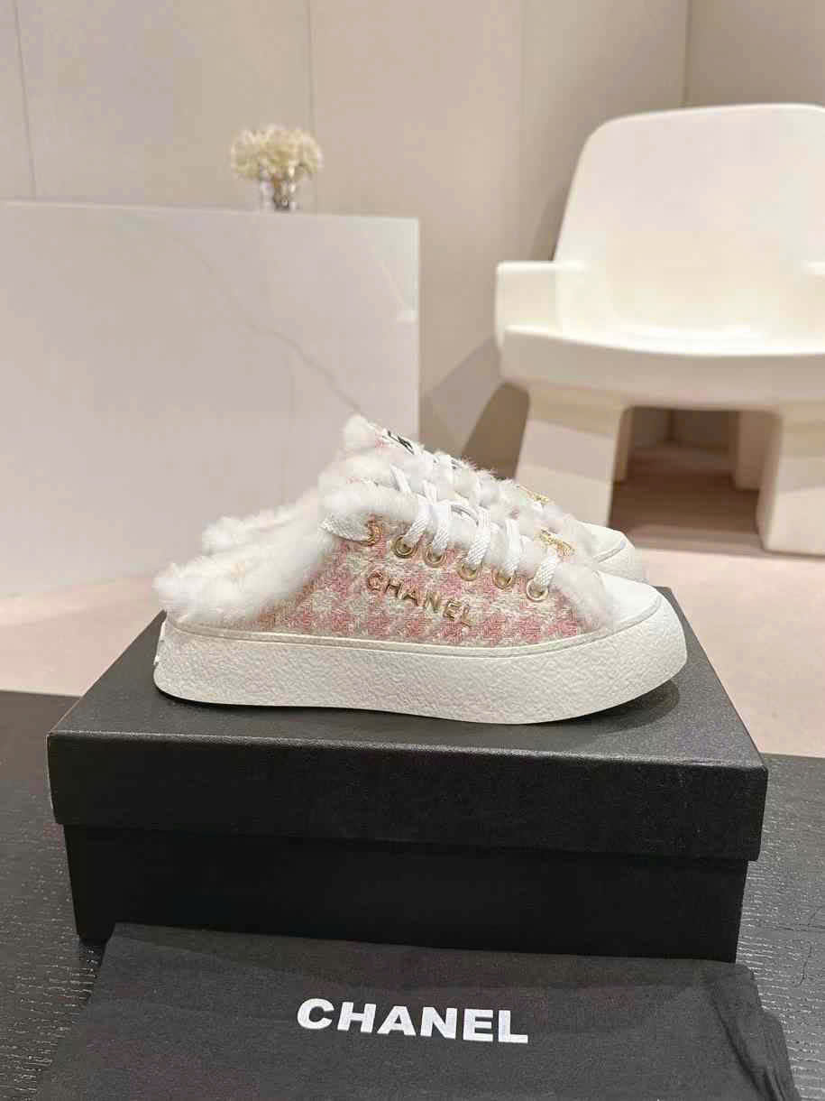 (1:1 replica) Chanel Open Back Women s Shoes