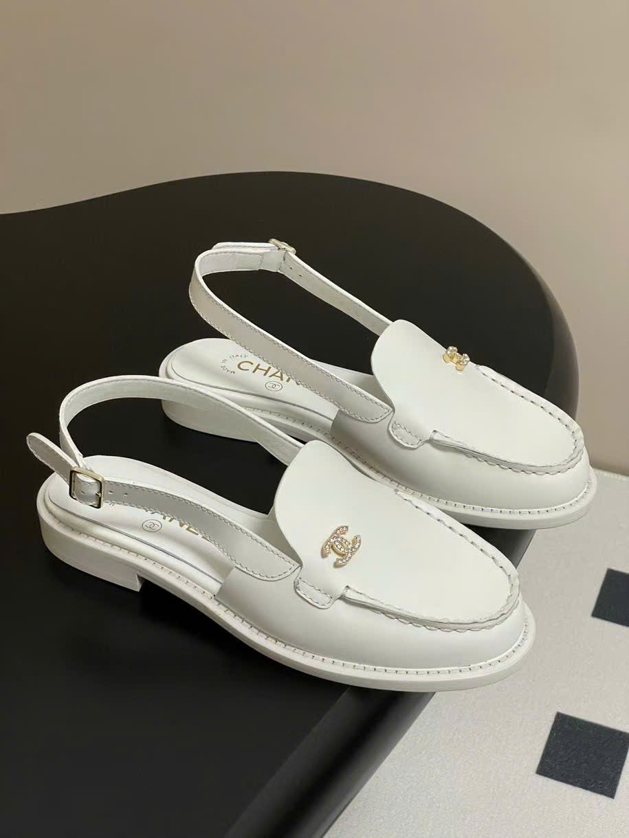 (1:1 replica) Chanel Slingback Flat Women s Shoes