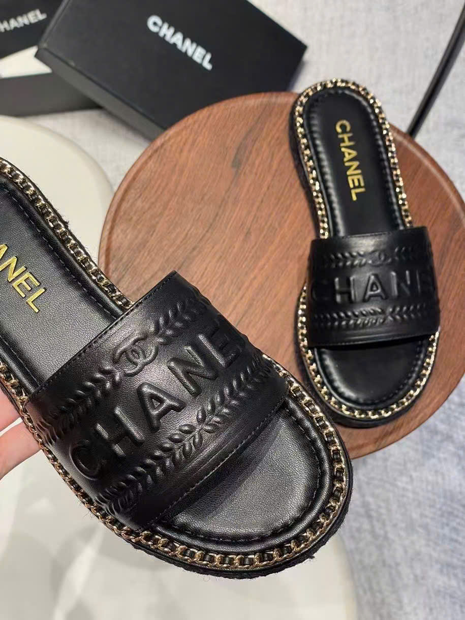 (1:1 replica) Chanel Slipper Women s Slide