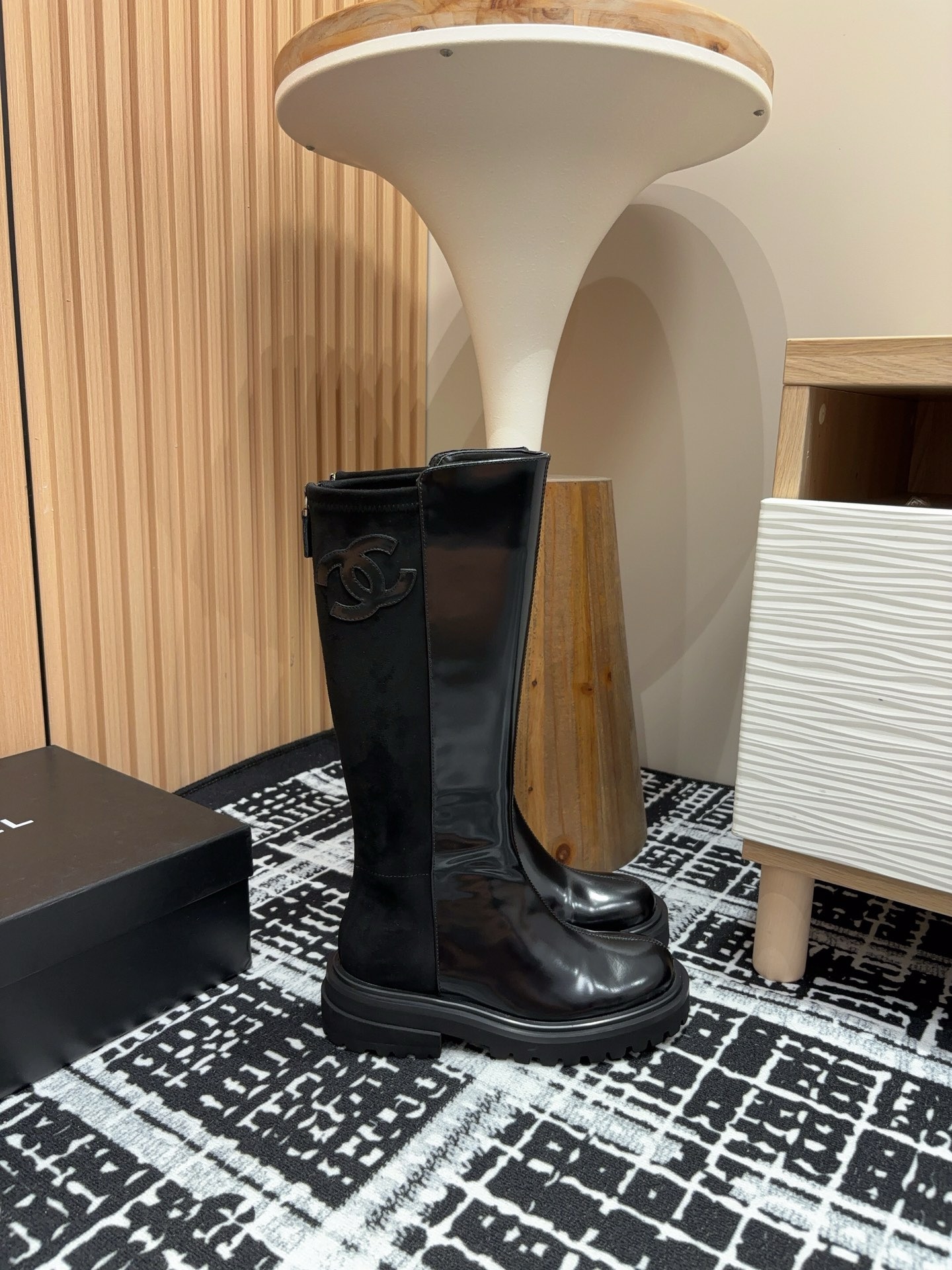 (1:1 replica) Chanel Leather boot