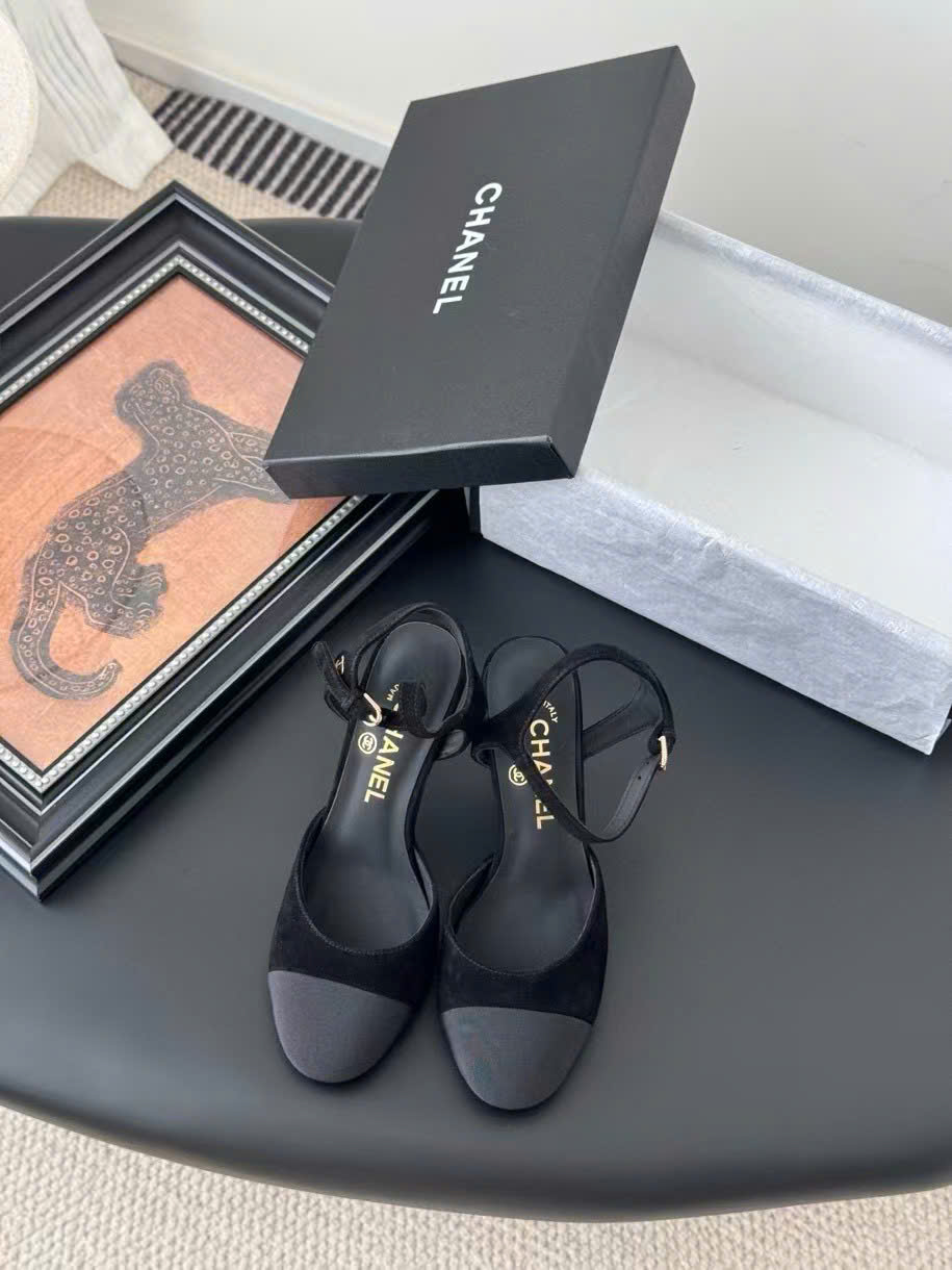 (1:1 replica) Chanel Slingback Women s Shoes New Arrivals 8cm
