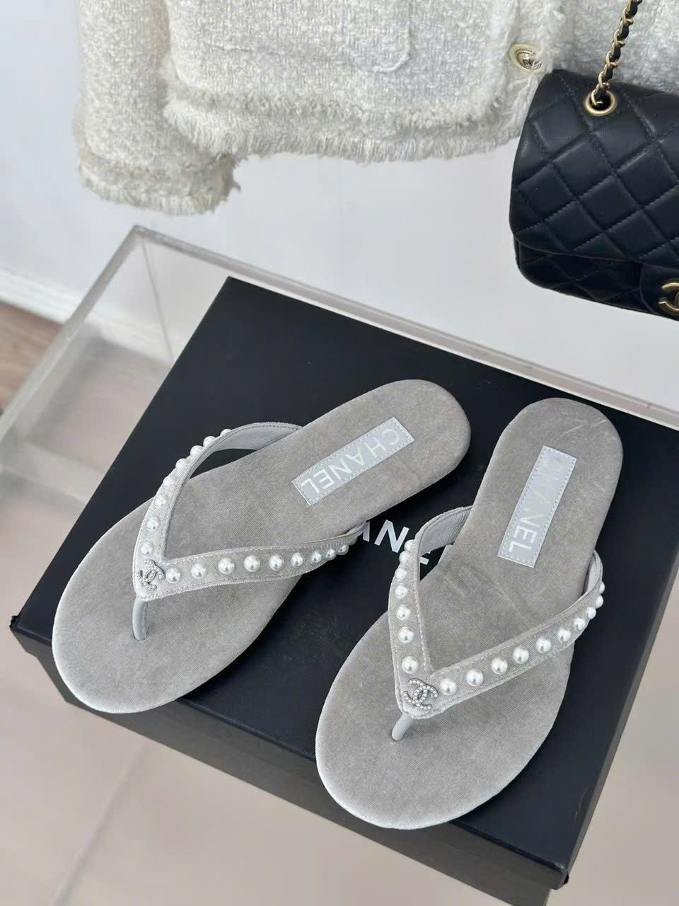 (1:1 replica) Chanel Women s Flip Flops Thongs