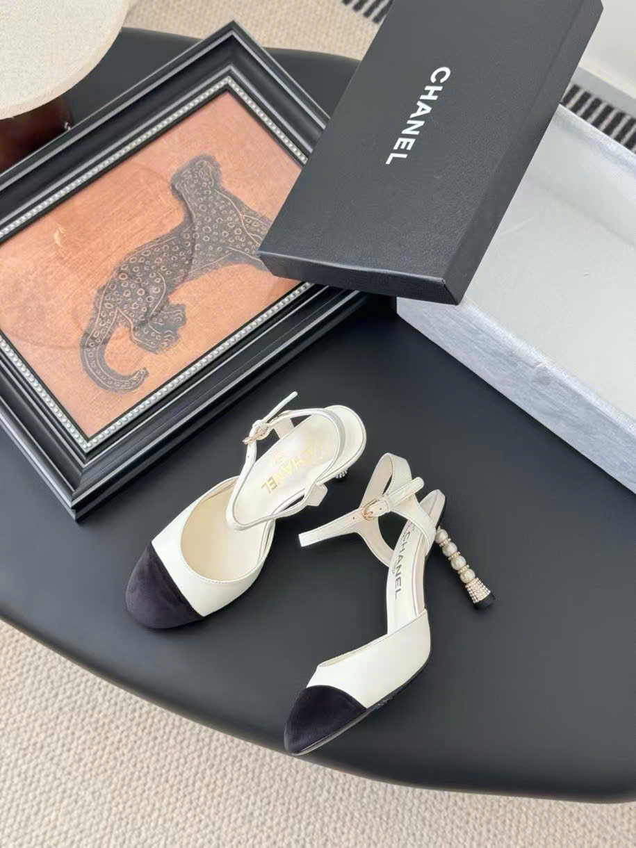 (1:1 replica) Chanel Slingback Women s Shoes New Arrivals 8cm