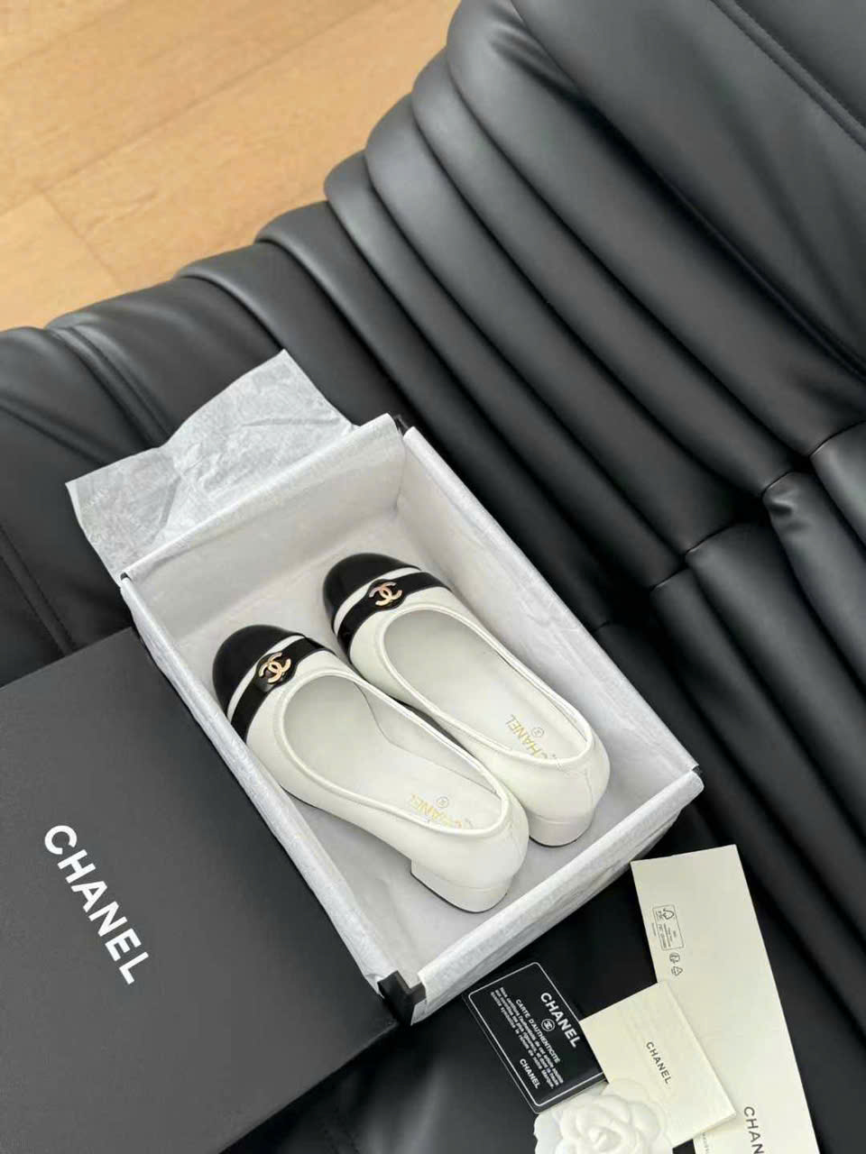 (1:1 replica) Chanel Leather Pumps Shoes