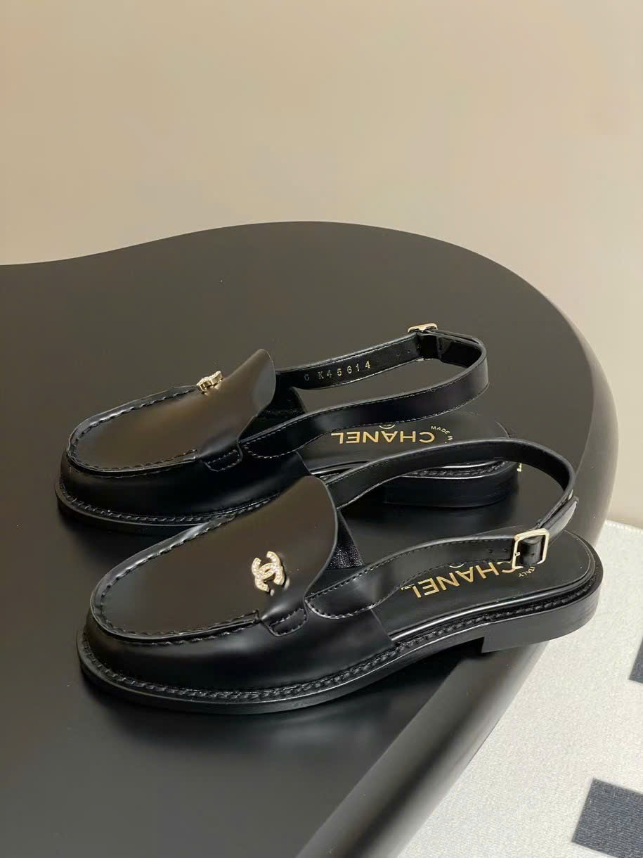 (1:1 replica) Chanel Slingback Flat Women s Shoes