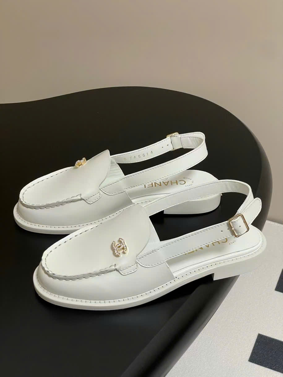 (1:1 replica) Chanel Slingback Flat Women s Shoes