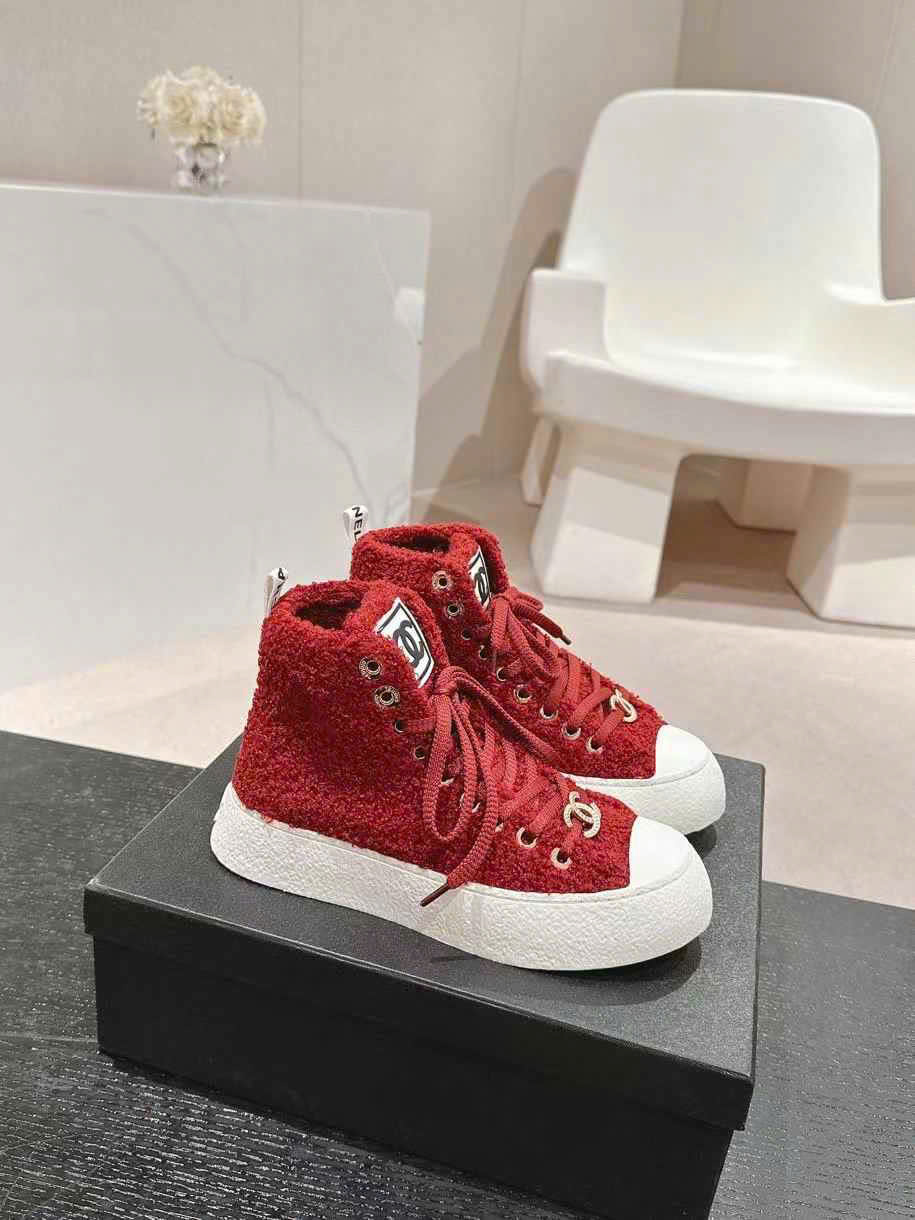 (1:1 replica) Chanel C Logo Sneakers Shoes