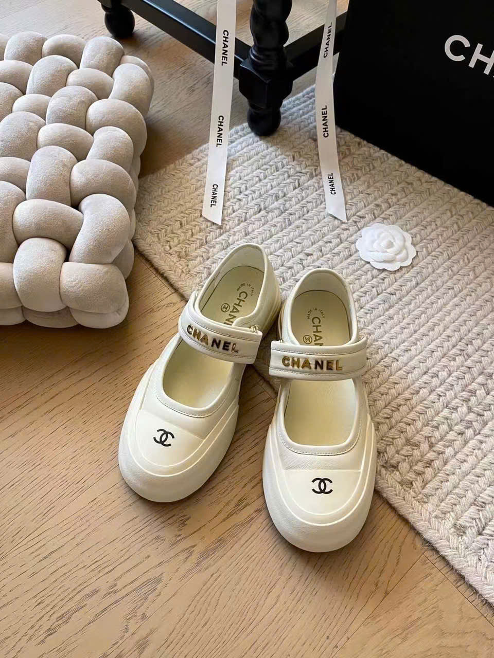 (1:1 replica) Chanel TPU C Logo Women Shoes