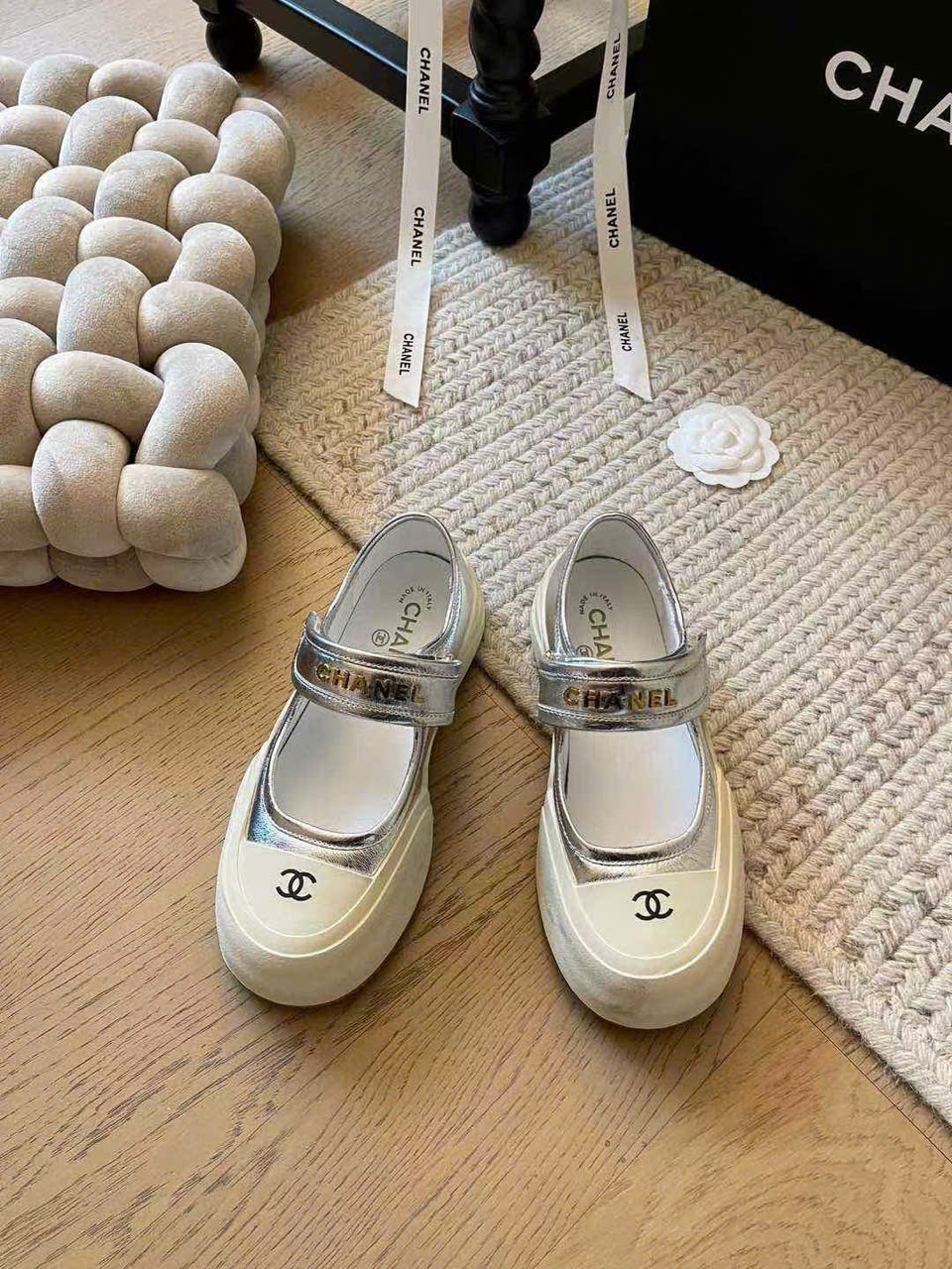 (1:1 replica) Chanel TPU C Logo Women Shoes