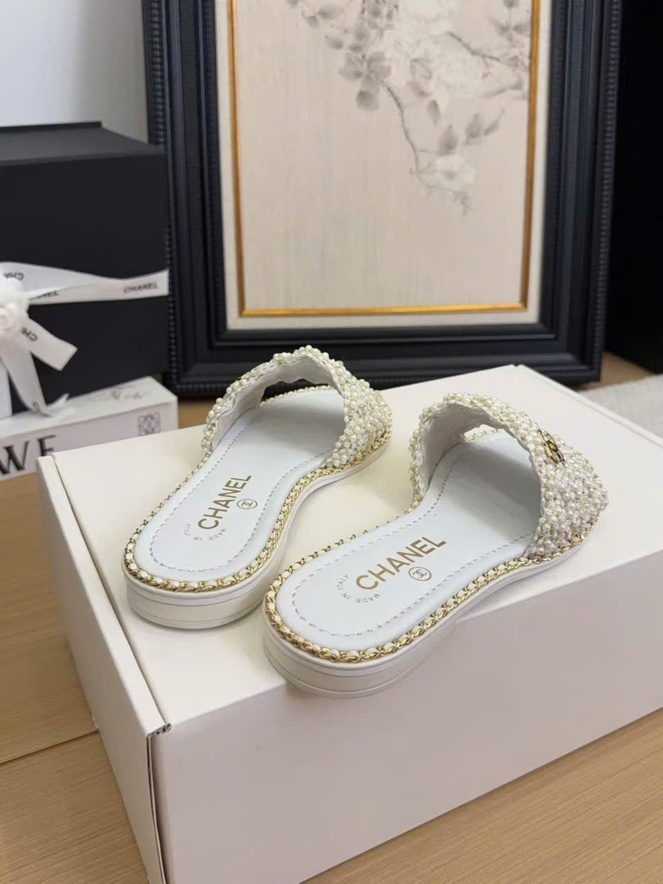 (1:1 replica) Chanel C Logo Women s Sandal New Arrivals