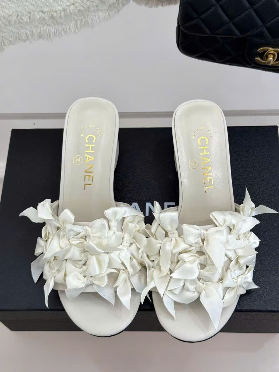 (1:1 replica) Chanel Women s Slides 5cm New Collections