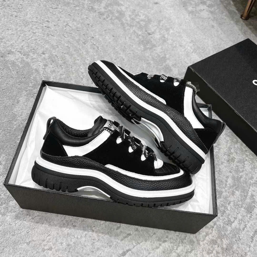 (1:1 replica) Chanel C Logo Sneakers Shoes