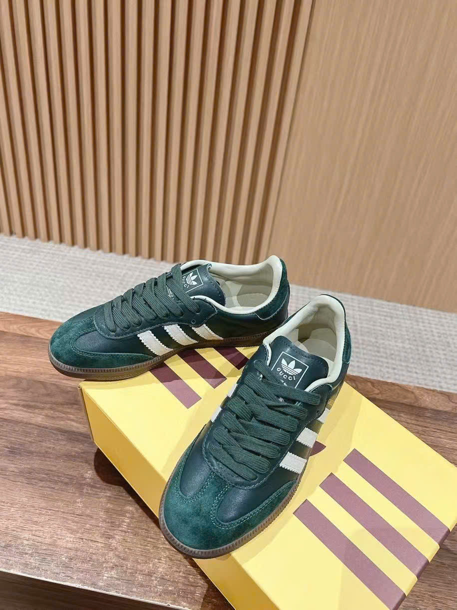 (1:1 replica) Gucci X Adidas Sneaker Unisex Shoes