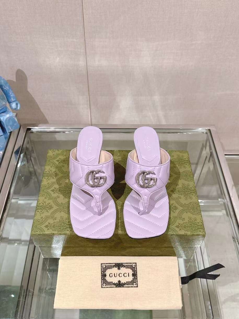 (1:1 replica) Gucci GG Marmont Women s Sandal 5.5cm