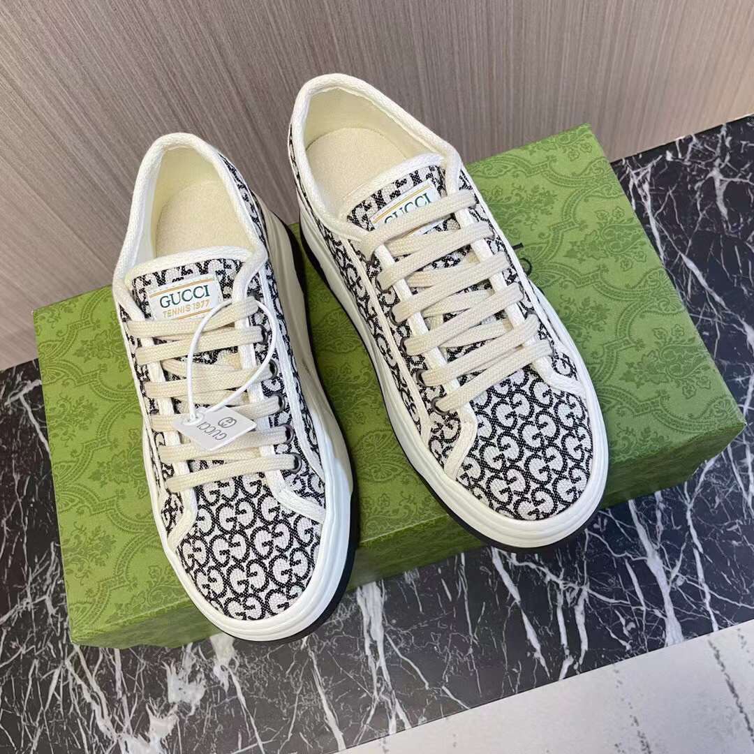 (1:1 replica) Gucci Tennis 1977 Women s Shoes