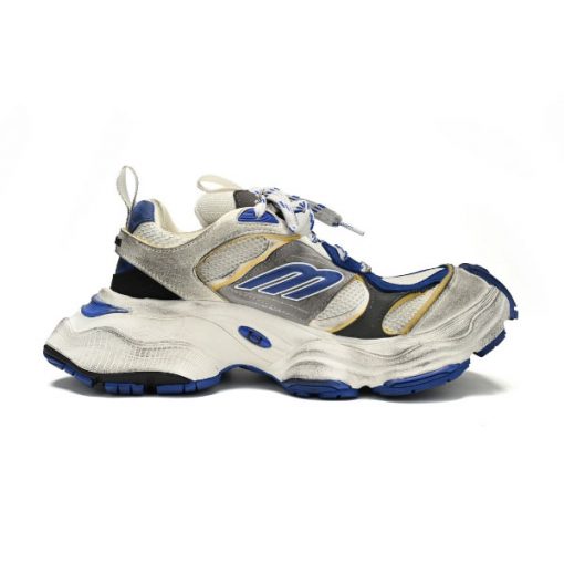 (1:1 replica) BALENCIAGA CARGO SNEAKER WHITE BLUE BLA095