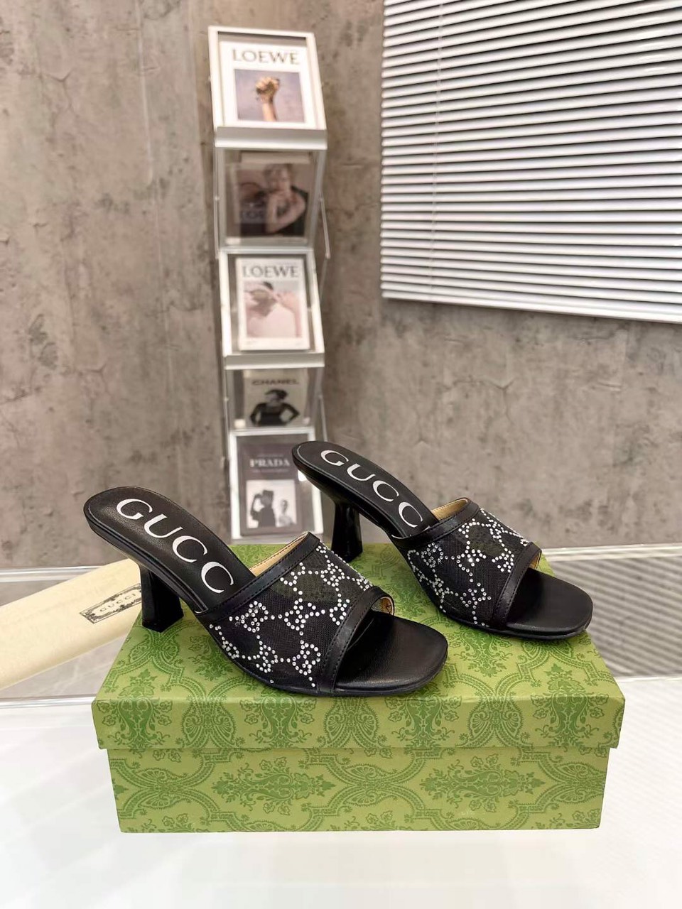 (1:1 replica) Gucci GG Sandal Women s 2023