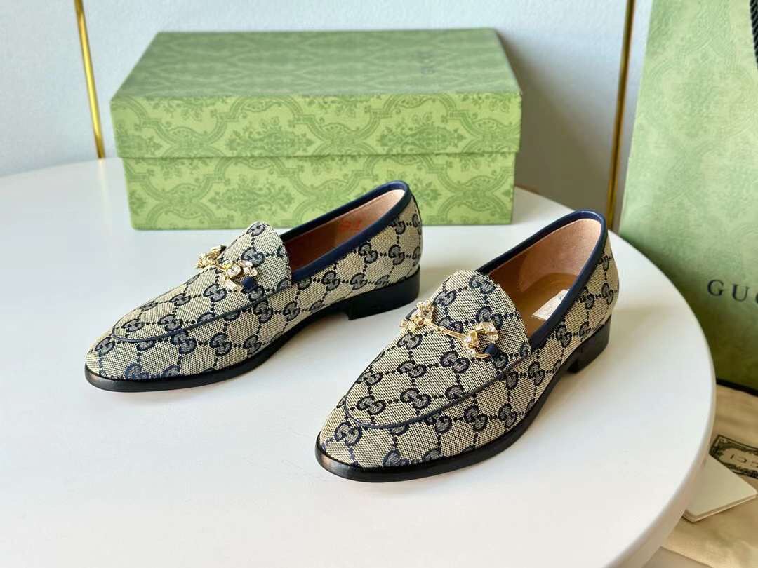 (1:1 replica) Gucci Horsebit Loafer Women’s Shoes