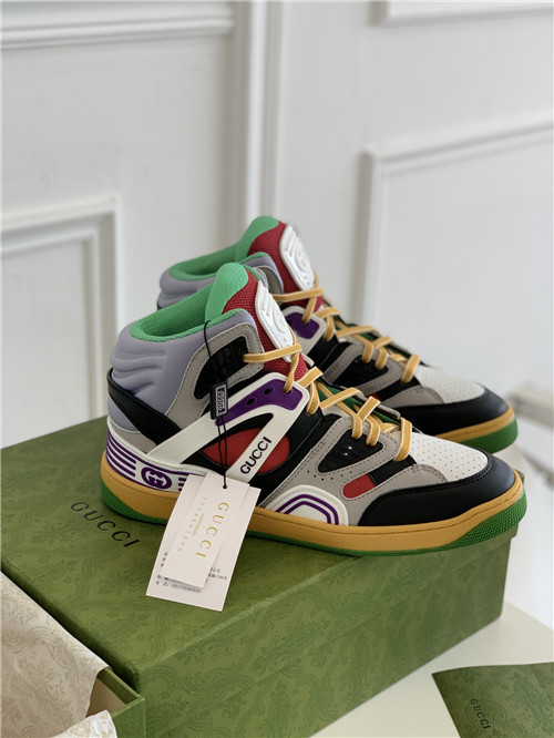 (1:1 replica) Gucci Basket High Top Sneakers