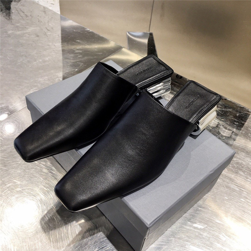 (1:1 replica) Fake Balenciaga Women’s Mules Black balenciaga shoes women