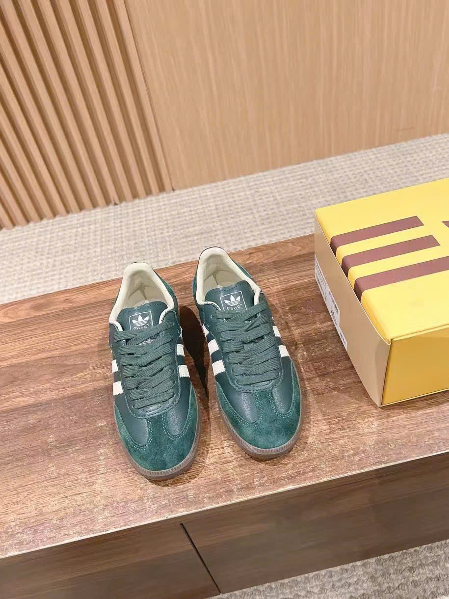 (1:1 replica) Gucci X Adidas Sneaker Unisex Shoes