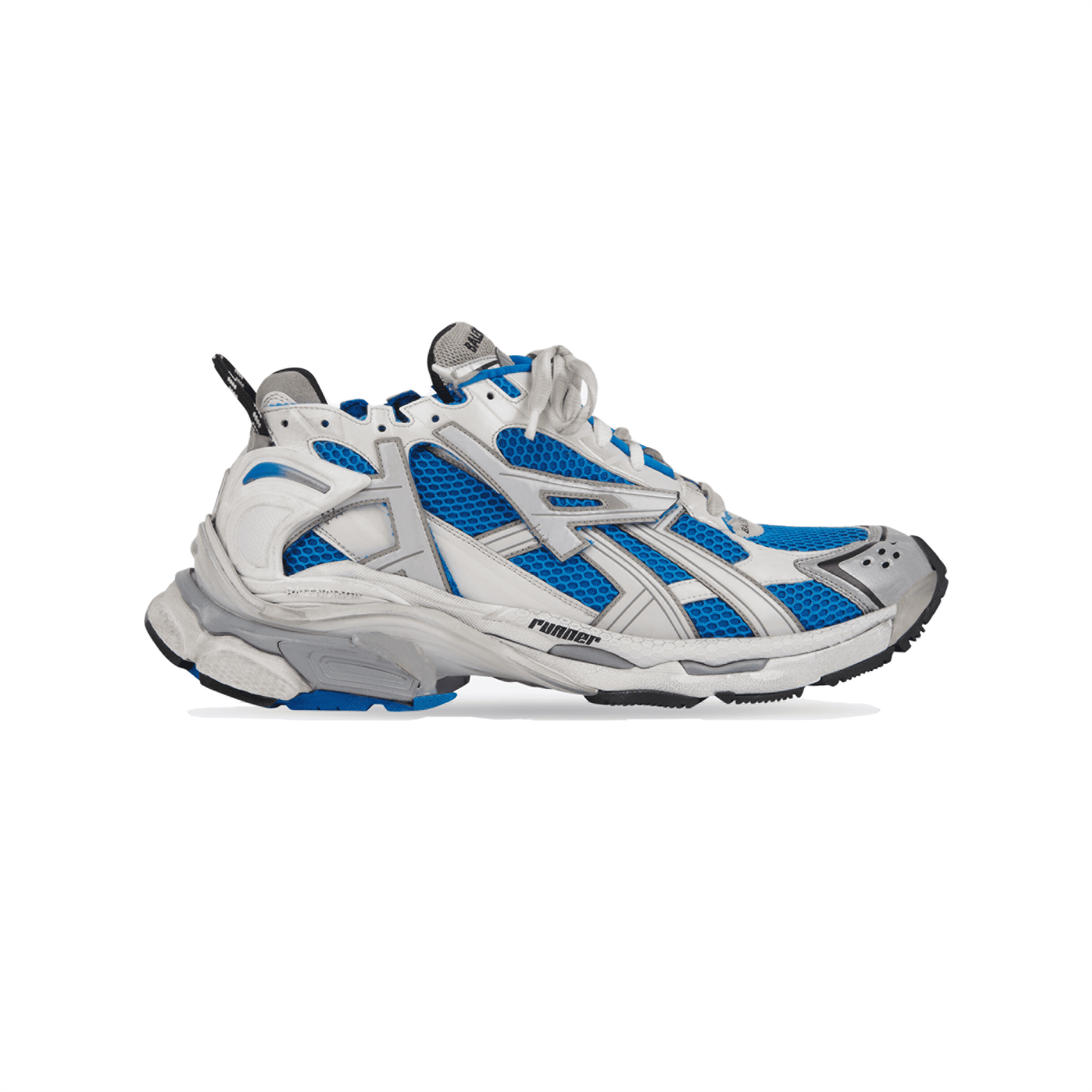 (1:1 replica) BALENCIAGA RUNNER SNEAKERS IN BLUE BLA005