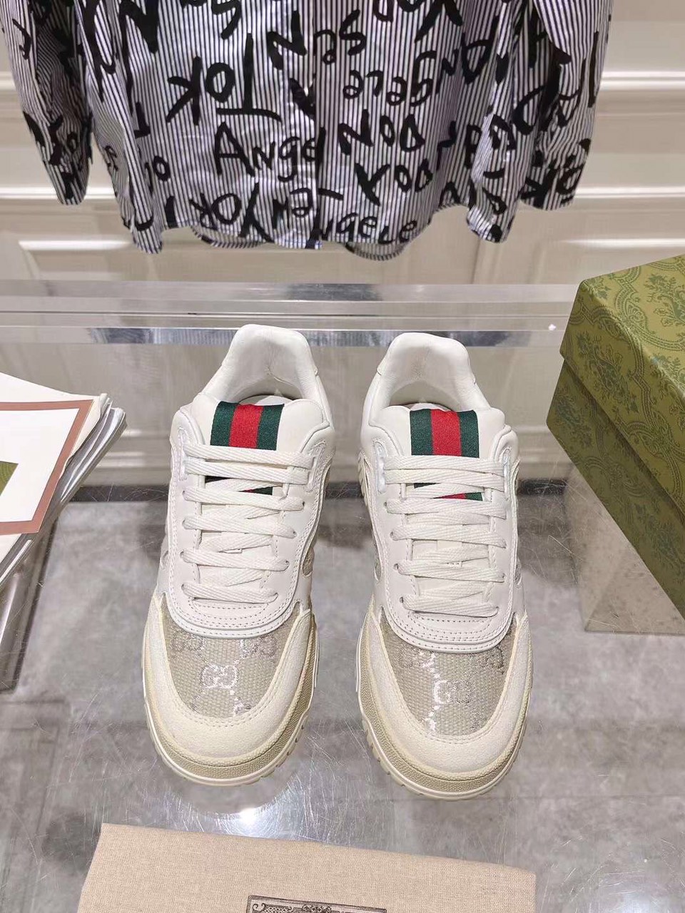 (1:1 replica) Gucci TPU Unisex Sneaker Shoes